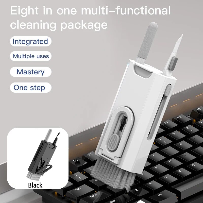 Screen Cleaning Kit - 8'i 1 Arada Temizlik Seti Klavye