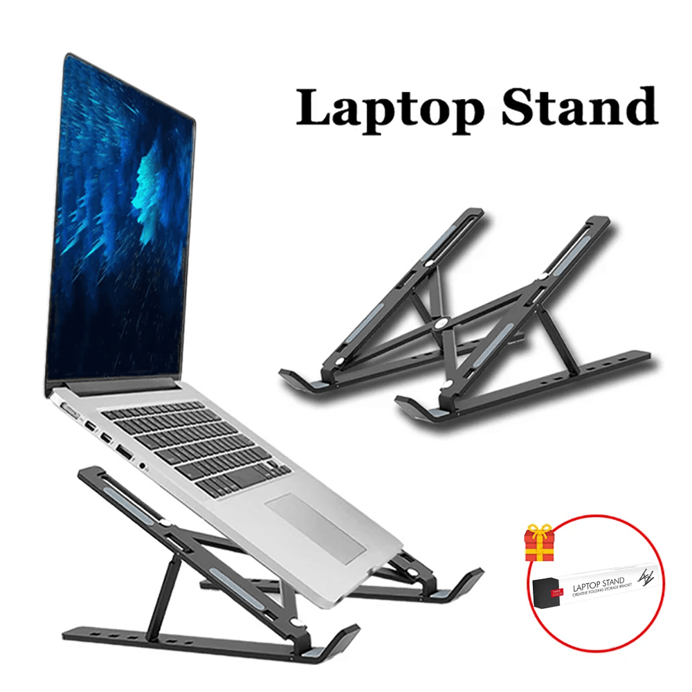 Laptop Stand Portable - Dizüstü bilgisayar standı taşınabilir katlanabilir dizüstü