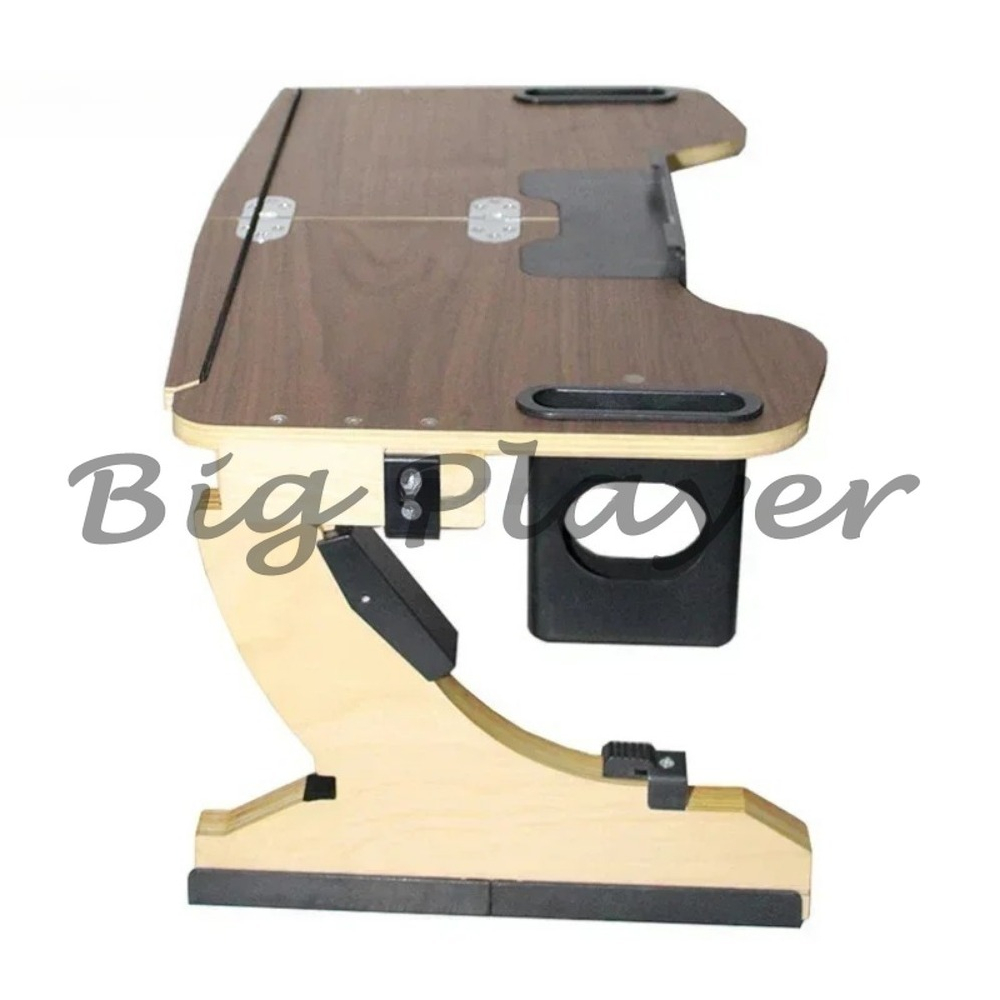 Laptop Stand Portable - Çok Fonksiyonlu Ahşap Katlanabilir Dizüstü Bilgisayar