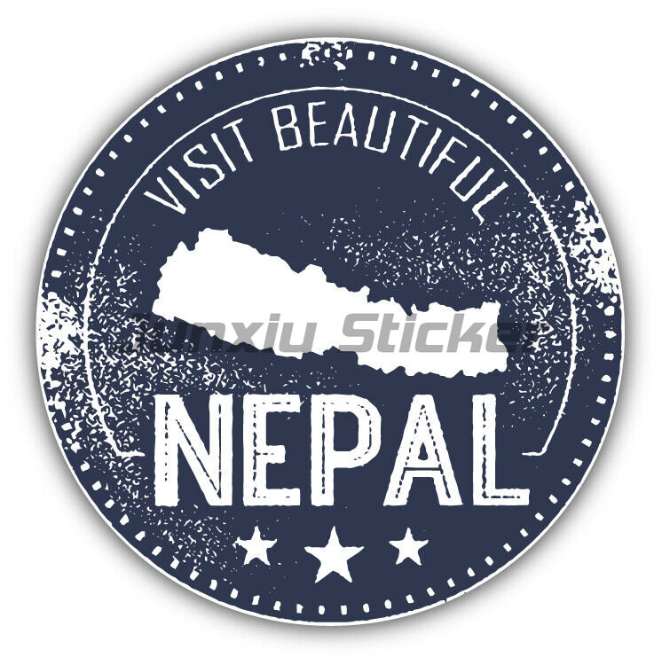 Laptop Accessories Nepal - Nepal Bayrağı Tampon Vinil Bisiklet Pencere