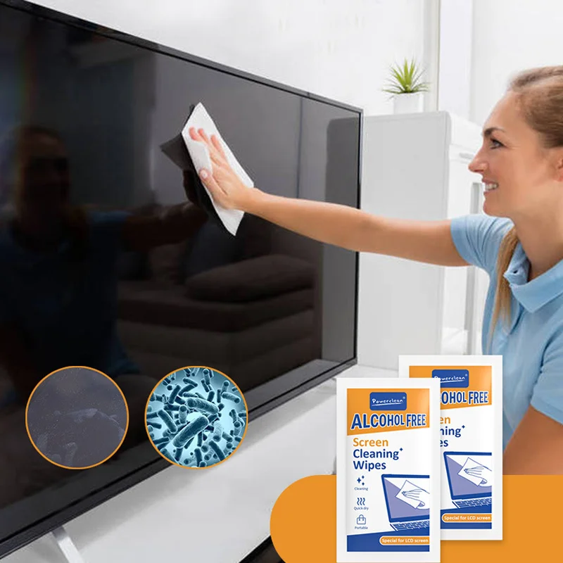 Screen Cleaning Kit - 40'lı PC Temizleme Mendili - Arabalar,