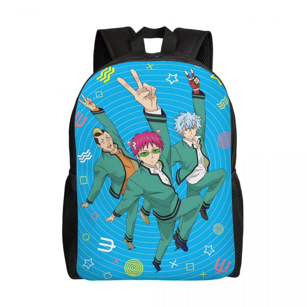 Laptop Accessories Bag - Kişiselleştirilmiş S-Saikies K Manga Sevimli Seyahat