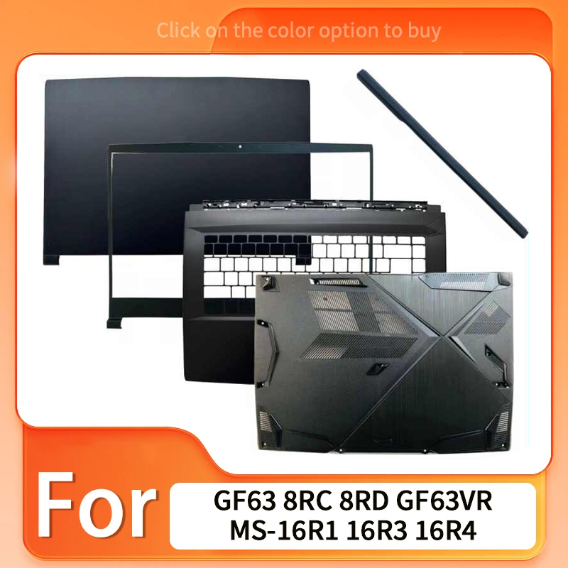 Laptop Accessories Case - Siyah Yeni GF63 8RC 8RD GF63VR