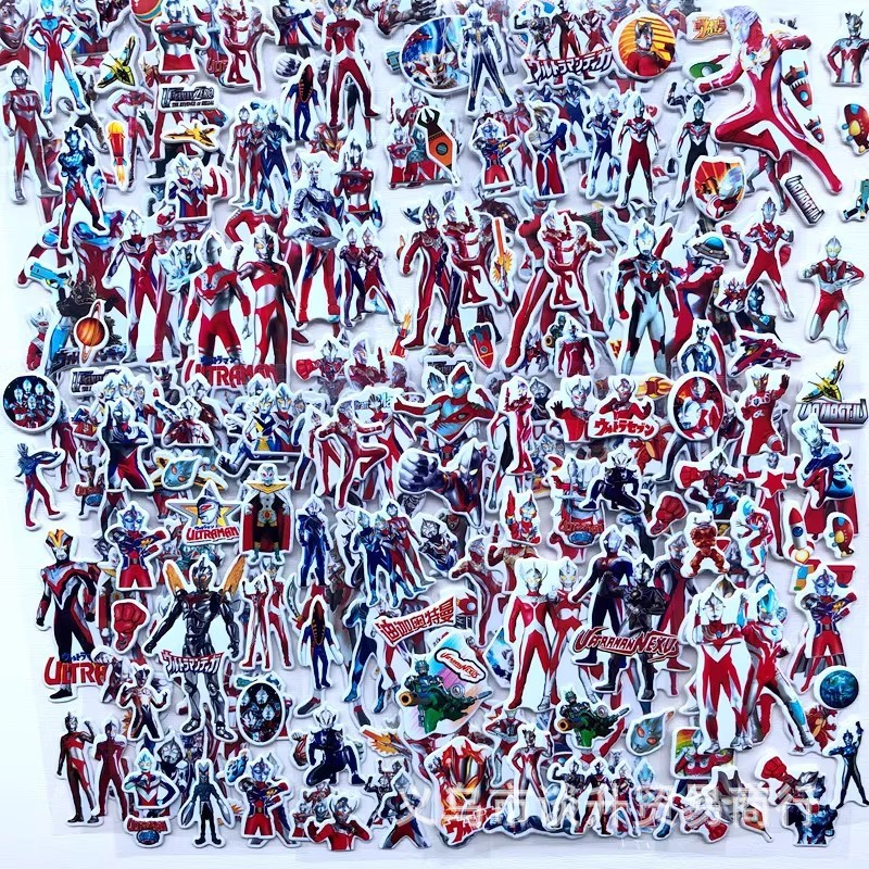 Laptop Accessories For Protection - 10 adet Karikatür Ultraman 3D Kabarcık