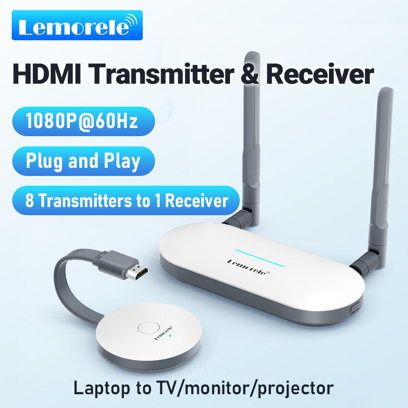 Hdmi Vga Adapter - Lemorele kablosuz HDMI Video verici ve