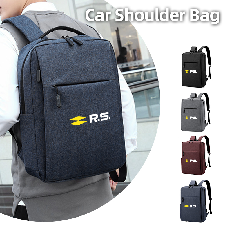 Laptop Accessories Bag - Araba USB şarjlı Oxford kumaş sırt