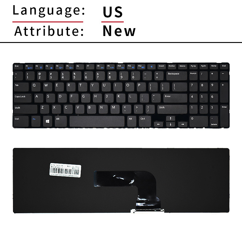 Yeni abd rus klavye için Dell  - Laptop Accessories Dell incelemesi ve fiyatı
