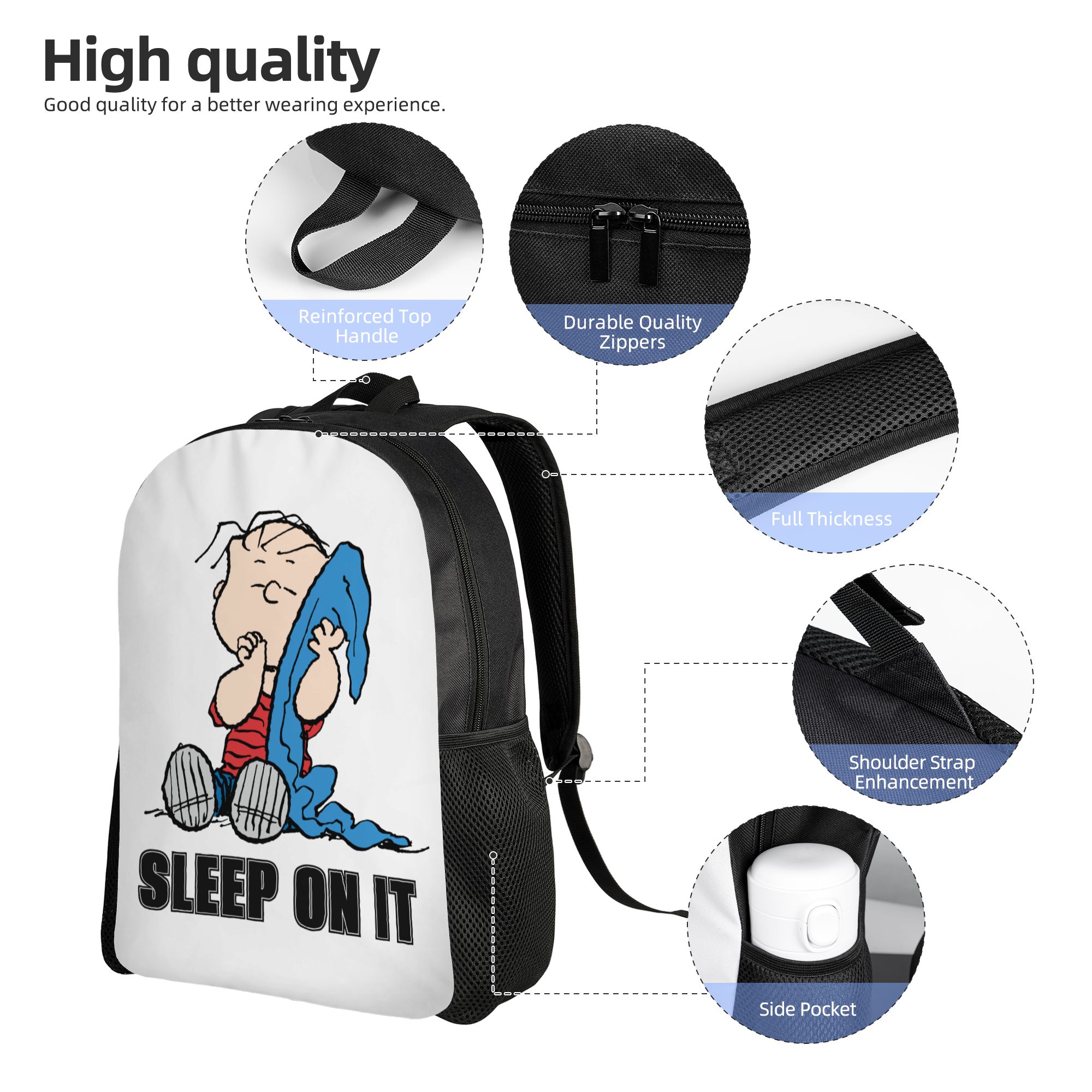Snoopy Peanuts Linus ve Sırt Ç - Laptop Accessories Gifts For Men incelemesi ve fiyatı