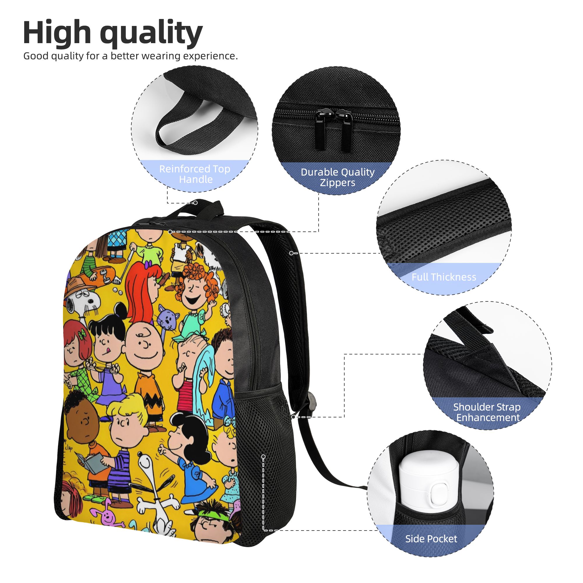 Snoopy Peanuts Moda Sırt Çanta - Laptop Accessories Bag incelemesi ve fiyatı