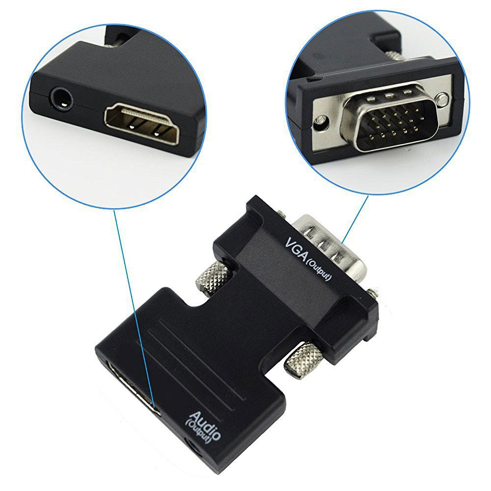 HDMI uyumlu VGA dönüştürücü ad - Hdmi Vga Adapter incelemesi ve fiyatı