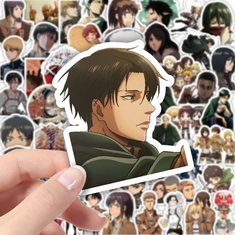 60 adet Titan Anime çıkartmala - Laptop Accessories Case incelemesi ve fiyatı