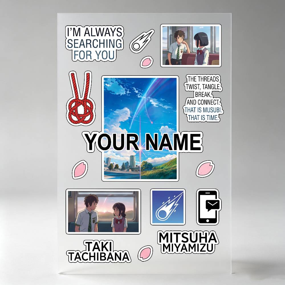 Anime Your Name Mitsuha Film Ç - Laptop Accessories Name incelemesi ve fiyatı