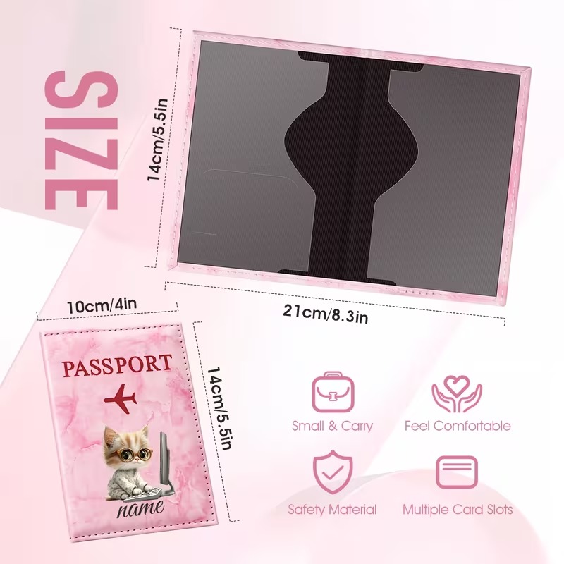 Özel İsim/Yazı PU Pasaportluk, - Laptop Accessories Name incelemesi ve fiyatı