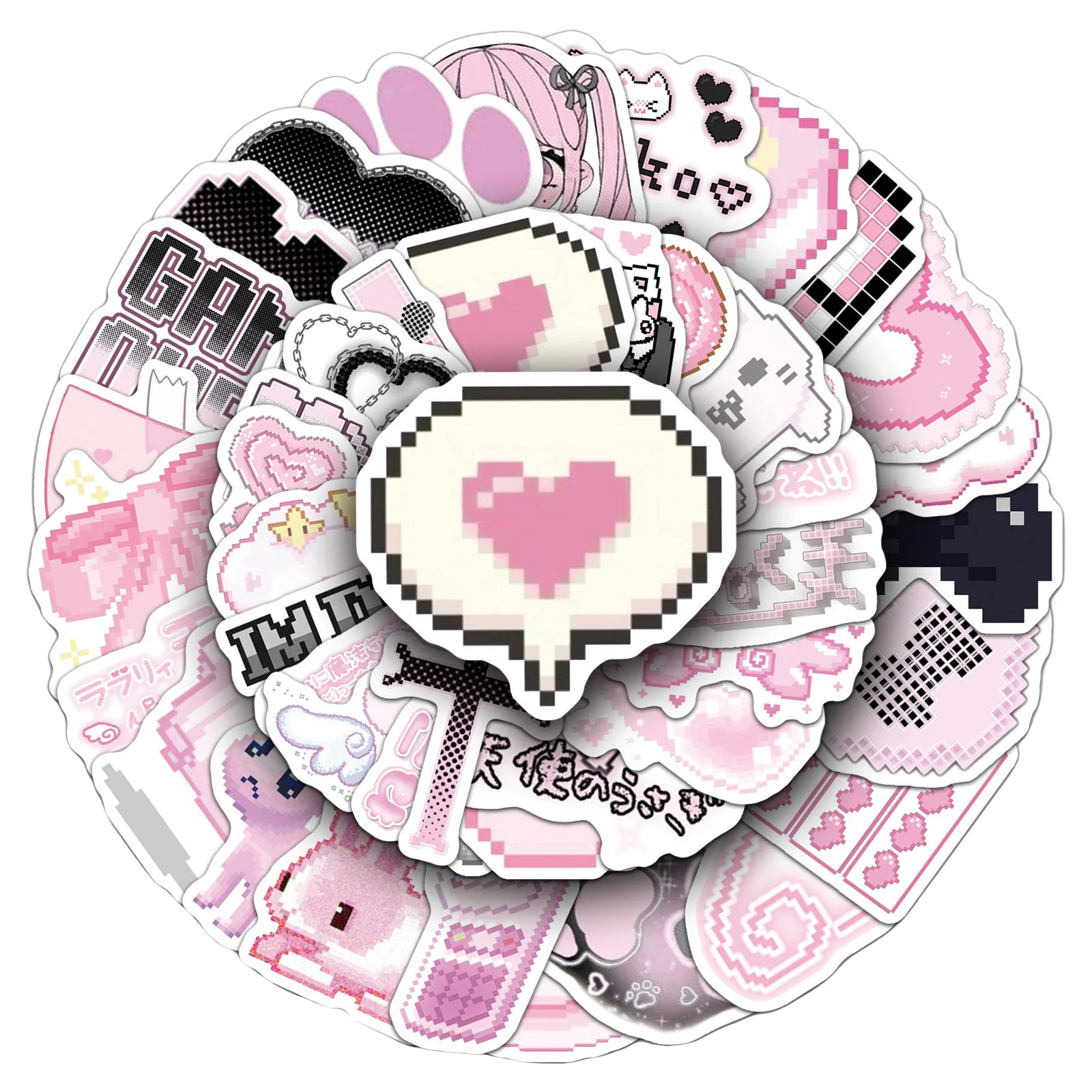 10/30/50 adet Sevimli Piksel P - Laptop Accessories Girly incelemesi ve fiyatı