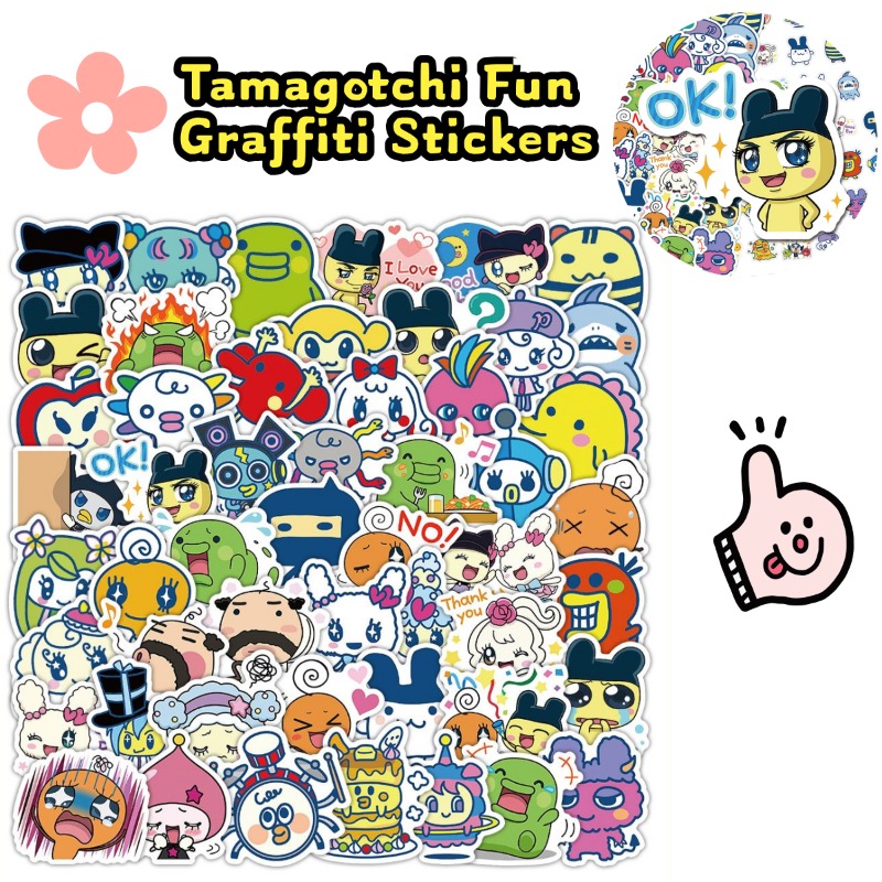 Japon Tamagotchi Çıkartmaları  - Laptop Accessories Case incelemesi ve fiyatı