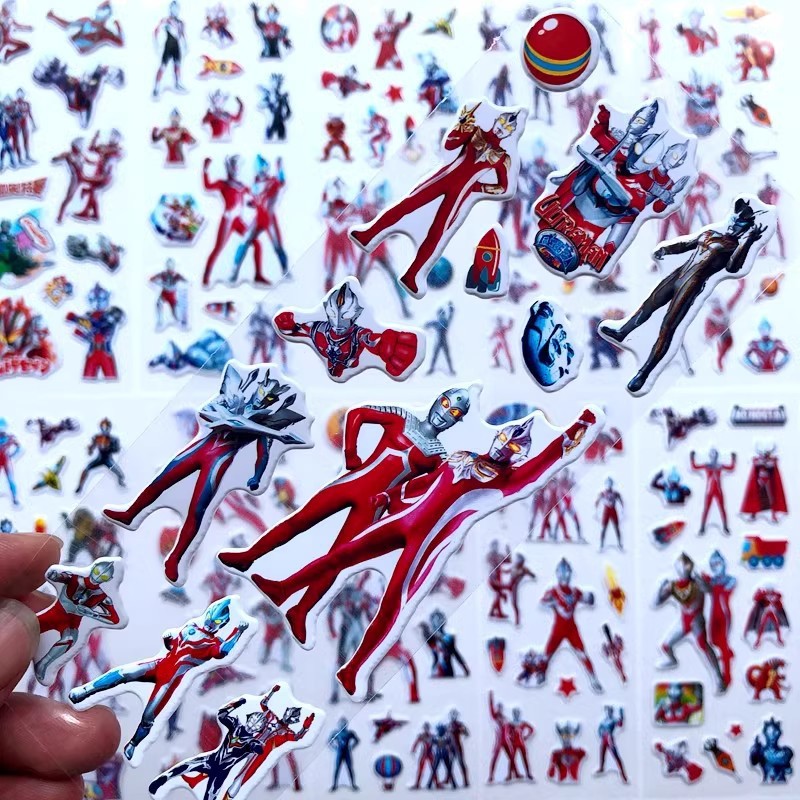 10 adet Karikatür Ultraman 3D  - Laptop Accessories For Protection incelemesi ve fiyatı