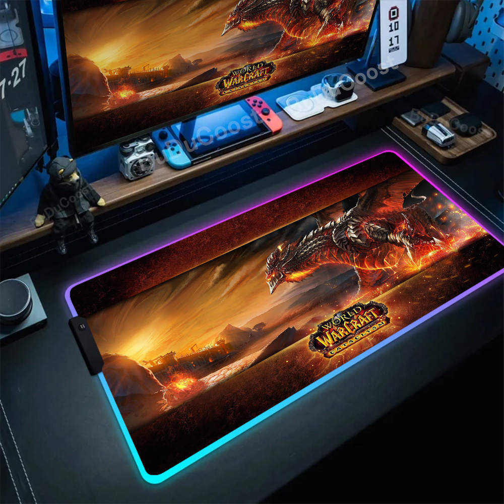 RGB Mouse Pad oyun dünya Warcr - Laptop Accessories World incelemesi ve fiyatı